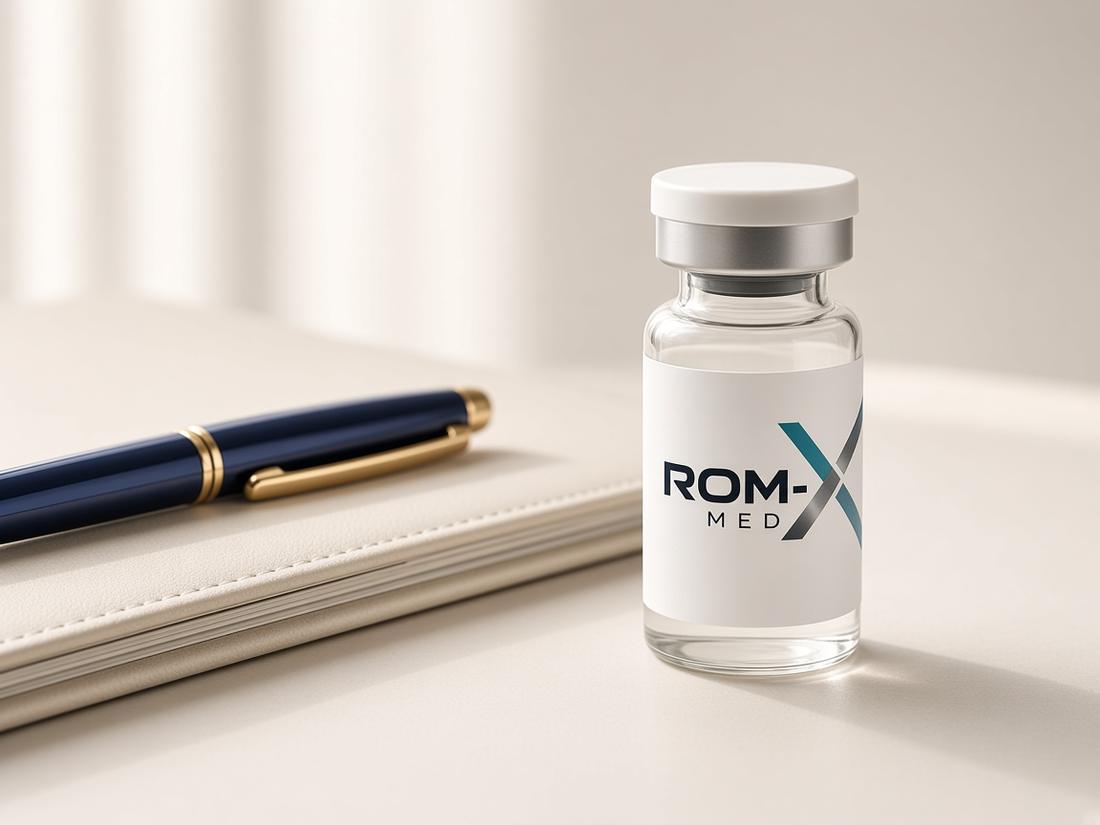 A quiet desk for sharing goals before a RomX Med visit